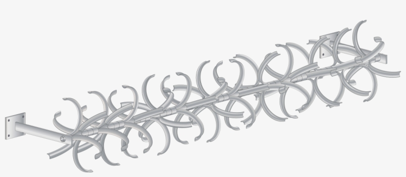 Rotating Anti-climb - Fence, transparent png #3863720