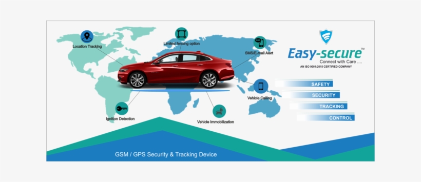 Four Wheeler Gps Tracking Device Indore - Easy Secure, transparent png #3864358