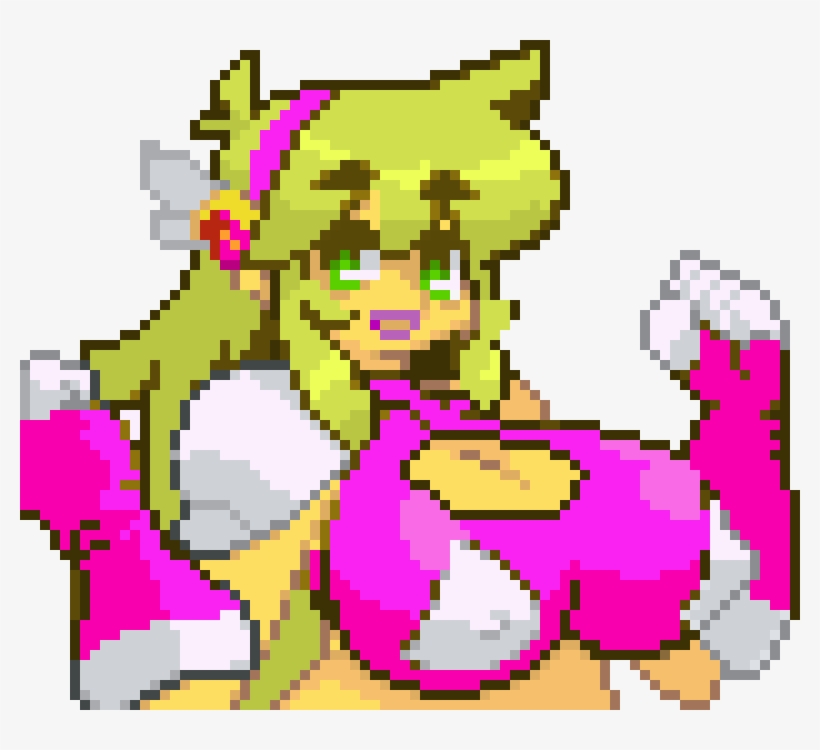 Pink Power Ranger - Pixel Art Power Rangers, transparent png #3864384