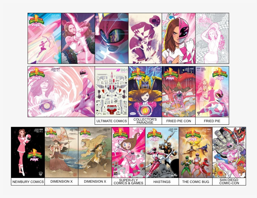 Mighty Morphin Power Rangers - Power Rangers Pink #1, transparent png #3864560