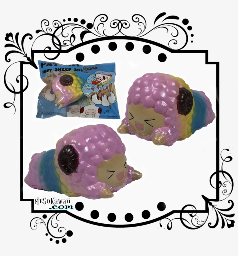 Patpatzoo Baby Sheep Sheep Rainbow Squishy - Tim Holtz Stamper's Anonymous Collection Stamp &, transparent png #3864586