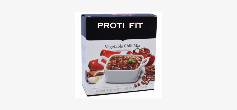Proti Fit Veggie Chili Proti Fit Veggie Chili - Bariatricpal Protein Entree - Vegetable Chili Mix, transparent png #3864864
