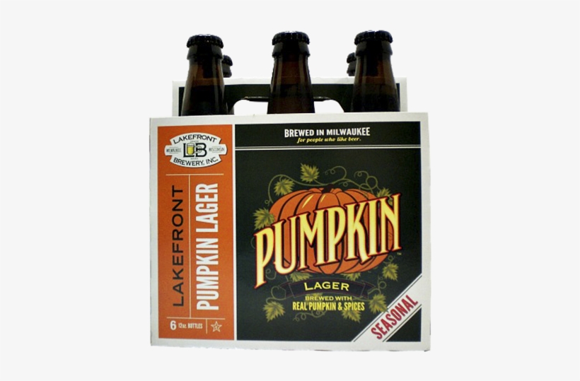 Lakefront Pumpkin Lager Copy - Lakefront Pumpkin Beer, transparent png #3865100