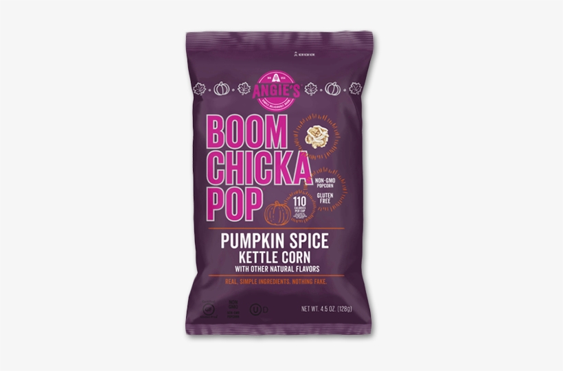 Pumpkin Spice - Angie's Boomchickapop - Kettle Corn Pumpkin Spice -, transparent png #3865226