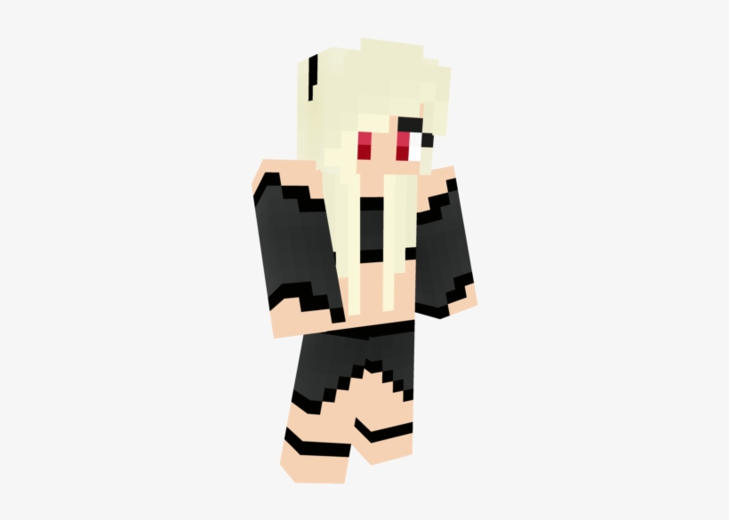 Zpubpng Girl Light Blonde Minecraft Skin Free Transparent Png