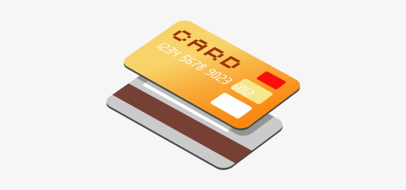 Credit Card Orange High Quality Png Png Images - Credit Card Payment Vector, transparent png #3865911