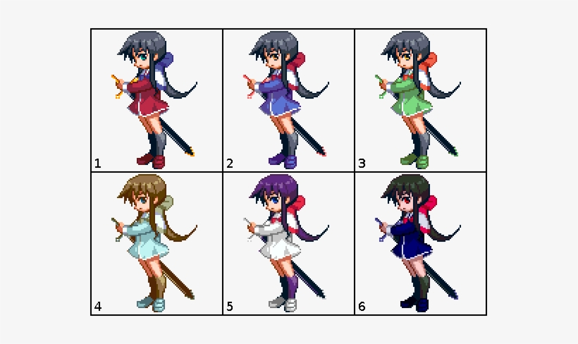 Efz Mai Colors - Eternal Fighter Zero Mishio, transparent png #3866031