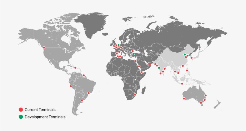 Dp World Global Network - Dp World Marine Terminals, transparent png #3866422