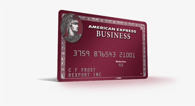 American Express Business Credit Card - American Express Centurion, transparent png #3866612