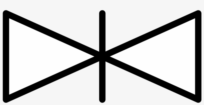 Open - Ball Valve Pid Symbol, transparent png #3866696