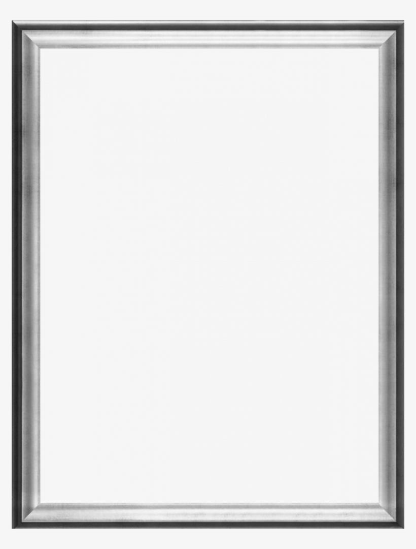 Athenian Silver Frame - Silver, transparent png #3866843