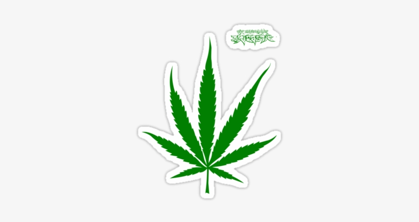 Simple Marijuana Leaf Transparent Background The Gallery - Marijuana Leaf, transparent png #3866998