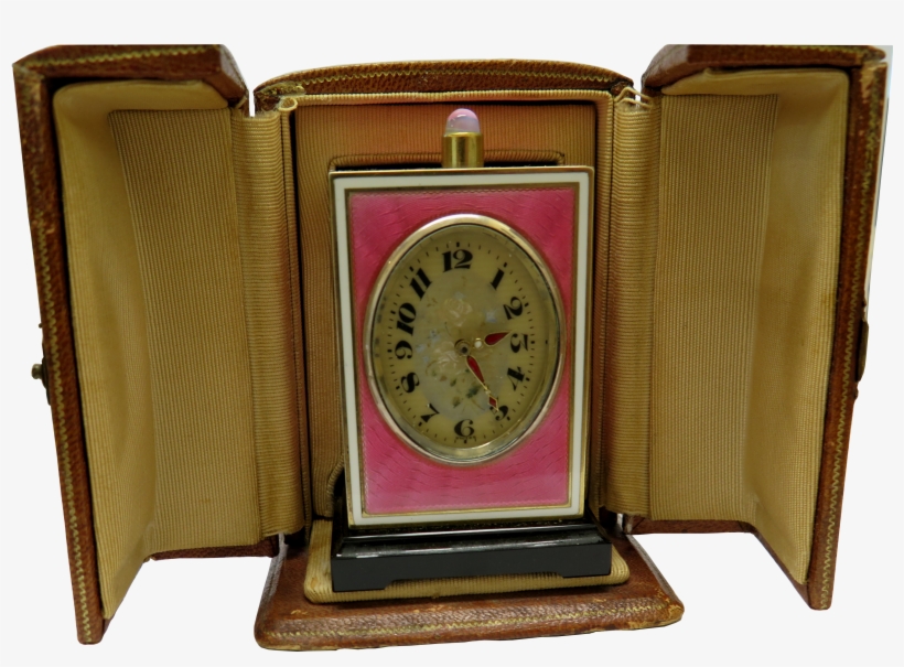 Silver One Minute Repeater Enamel Clock - Clock, transparent png #3867061