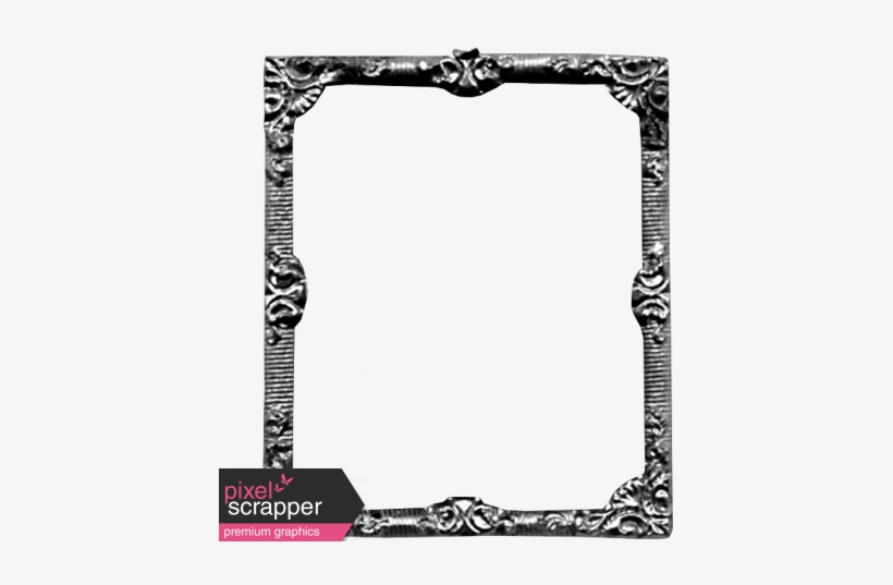 Metal Frame Template - Digital Scrapbooking, transparent png #3867290