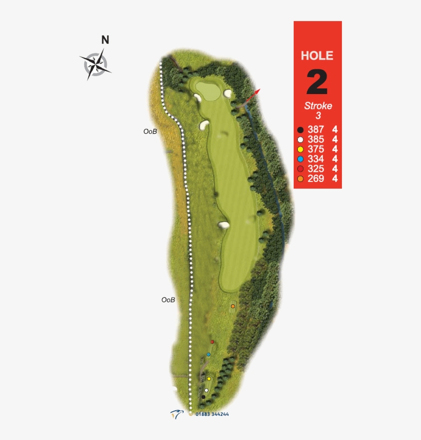Hole 2 - Northern Pike, transparent png #3867374