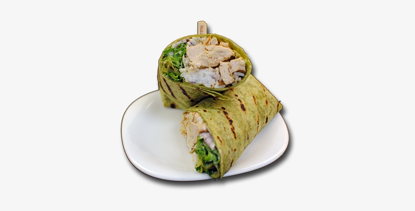 Grilled Chicken Caesar Wrap - Chicken Caesar Wrap Png, transparent png #3867548