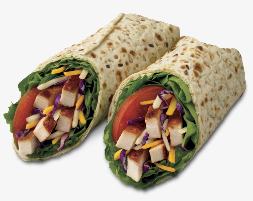 Chick Fil A's Spicy Chicken Cool Wrap - Chick Fil A Spicy Wrap, transparent png #3867648