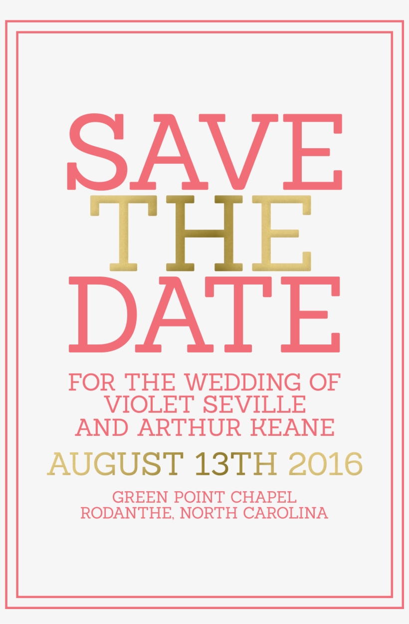 Save The Date Postcards, Preppy Save The Date Cards, - World Book Day 2012, transparent png #3867740