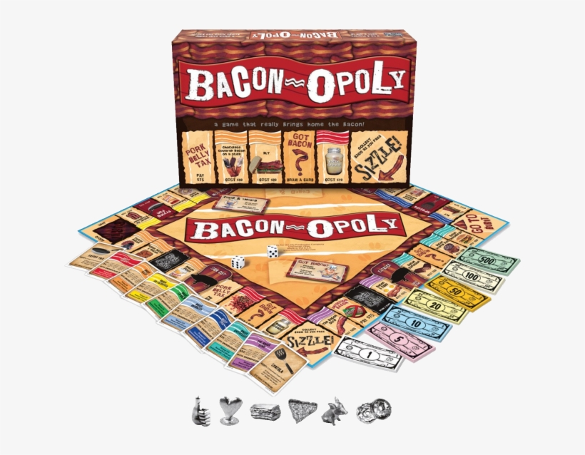 Bacon-opoly - Late For The Sky Bacon-opoly, transparent png #3867831