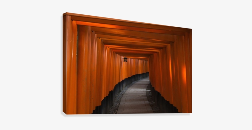 Many Tori Gates At Fushimi Inari - Fushimi Inari-taisha, transparent png #3867874