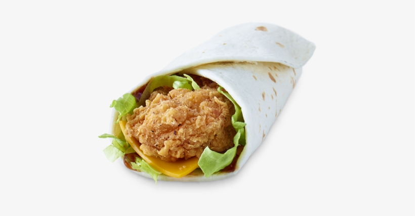 Bbq Chicken Snack Wrap® - Mcdonalds Bbq Wrap, transparent png #3867876