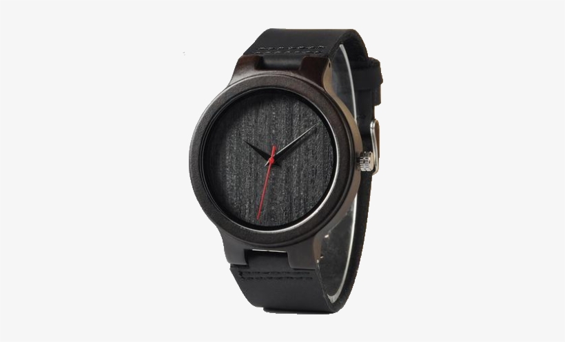 Dark Forest W/genuine Leather Band - Watch, transparent png #3867926