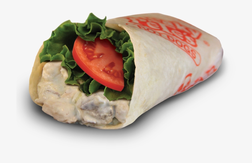 Chicken Salad Wrap - Tuna Wrap Png, transparent png #3867931