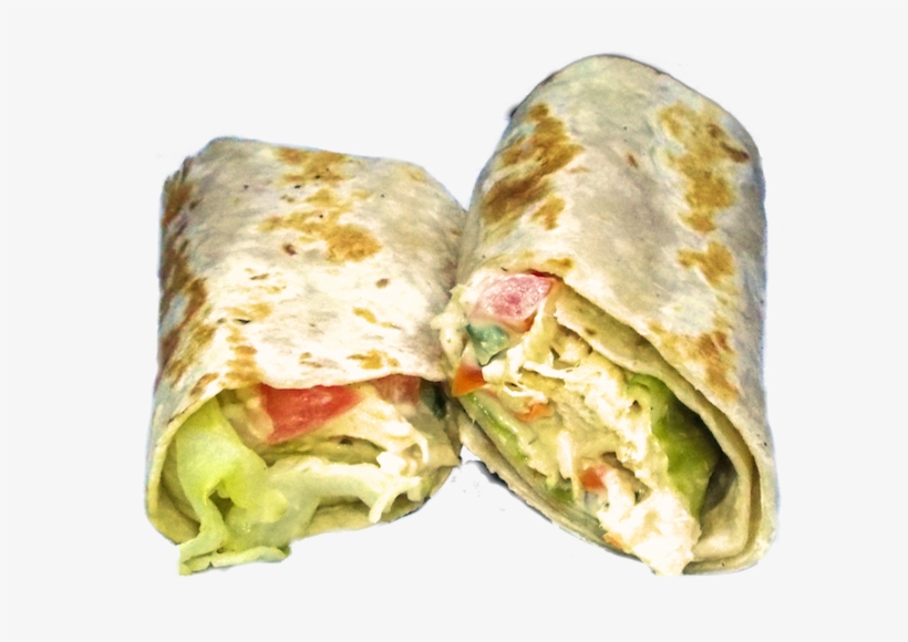 Chicken Mayo Wrap - Wrap, transparent png #3868308
