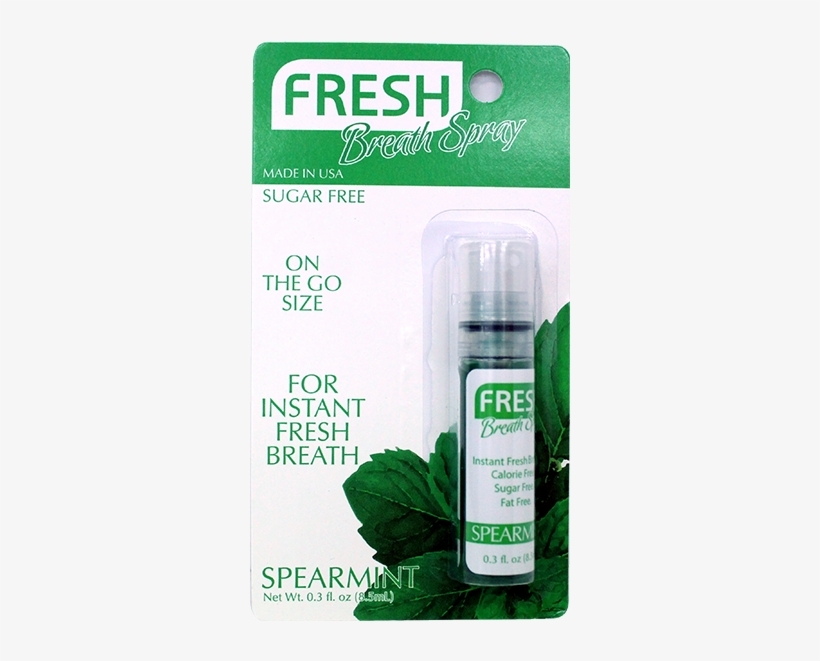 Fresh - Breath Spray, transparent png #3868443