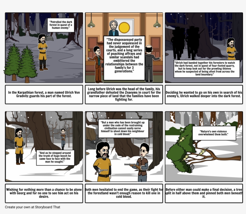 The Interlopers - Storyboard, transparent png #3868568