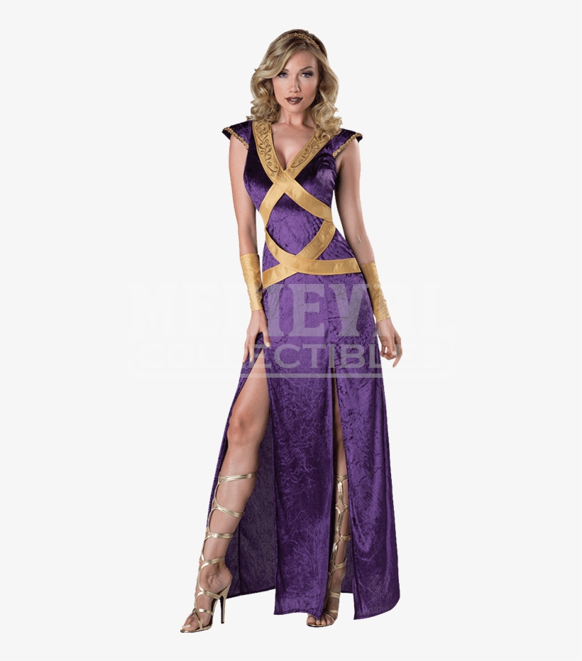 Womens Dark Forest Maiden Costume - Women's Dark Forest Maiden Fancy Dress Costume, transparent png #3868592