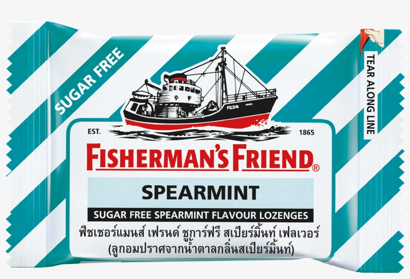 Spearmint - Fisherman's Friend, transparent png #3868836