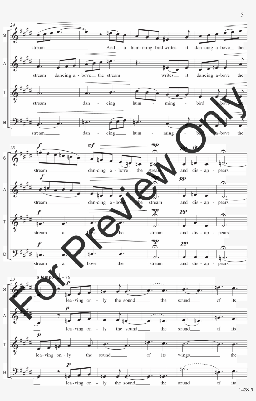 And Love Be Written On Running Water Thumbnail - Lost Boy Chorus Sheet Music, transparent png #3869104