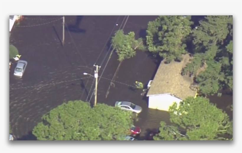 Robeson County Devastated By Flooding - Aerial Photography, transparent png #3869129