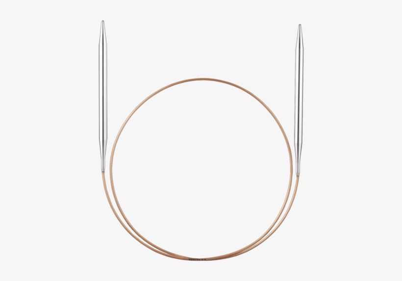 Addi Circular Knitting Needle 105 7, Nickel Plated - 100% Pure Wisconsin Ginseng, transparent png #3869967