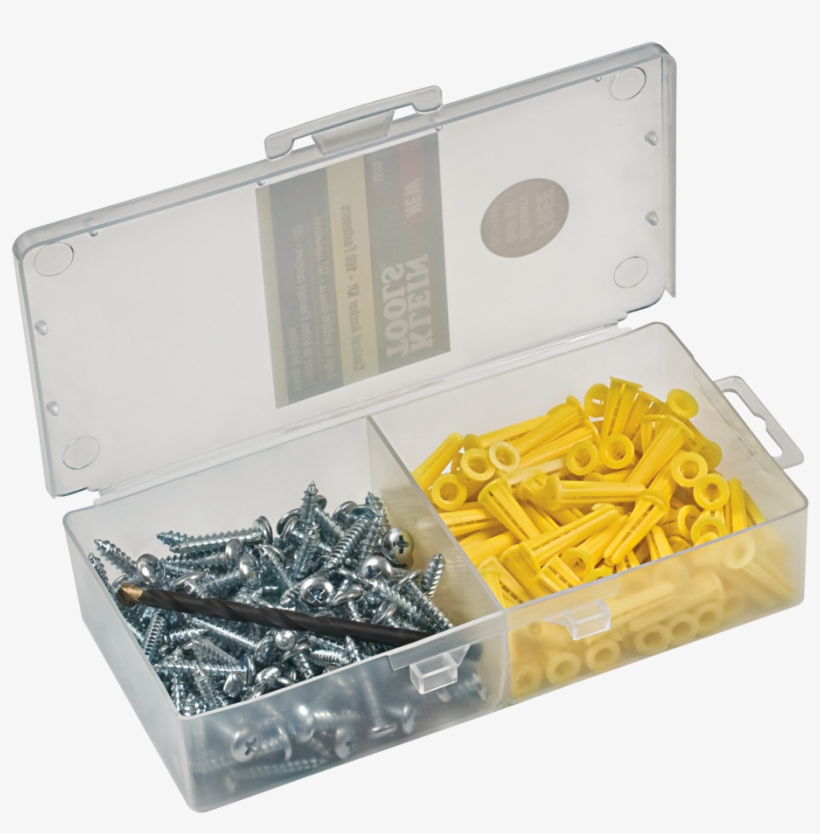 Png 53729 - Klein Tools 53729 Conical Anchor Kit With 100 Fasteners, transparent png #3870026