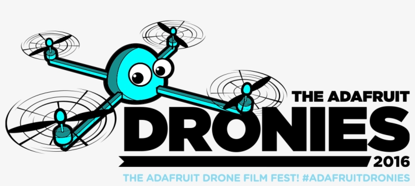The Adafruit Dronies - Drone Poster, transparent png #3870069