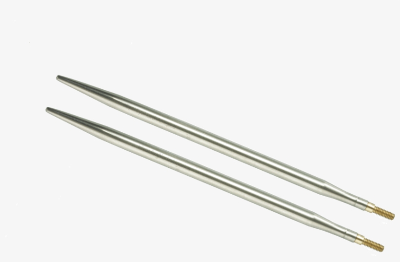 Hiyahiya Interchangeable Steel Knitting Needle Tips - Drill, transparent png #3870099