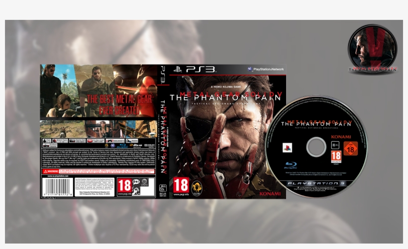 Metal Gear Solid V The Phantom Pain Usa/europe/japan - Metal Gear Game Art 32x24 Poster Decor, transparent png #3870312