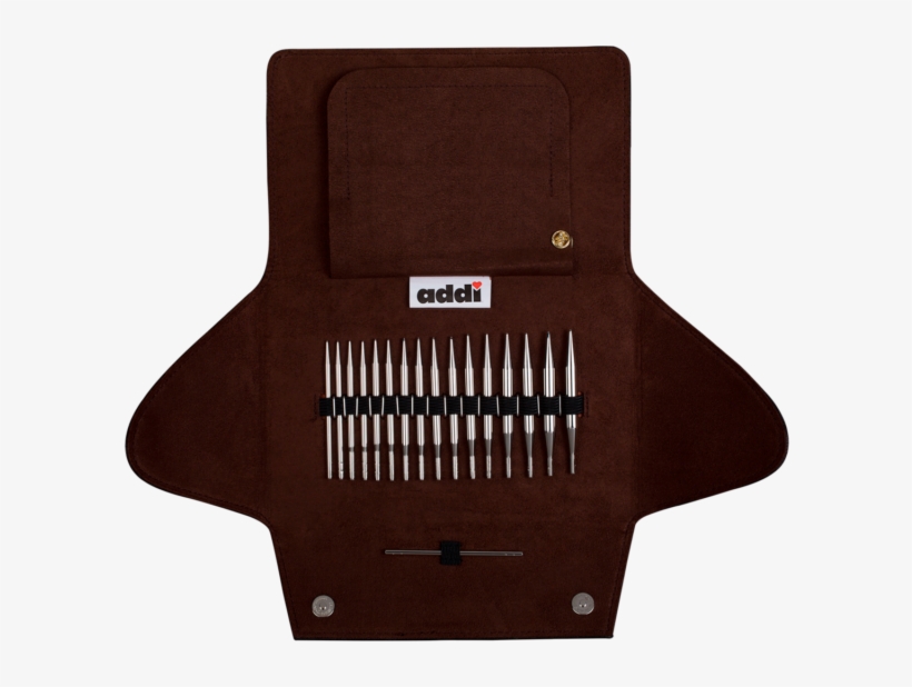 Addi Click Lace Fine Knitting Needles Plug In Set Case - Addi Click Lace Interchangeable Knitting Needle Set, transparent png #3870375