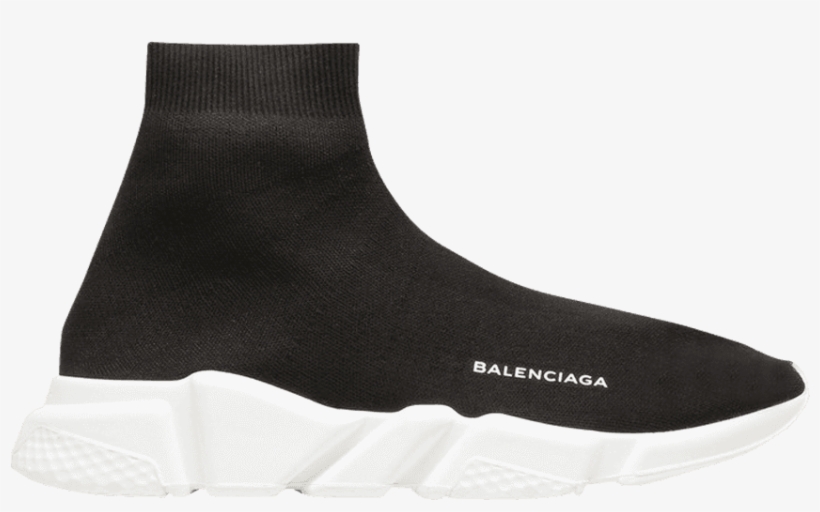 Balenciaga Speed Trainer Mid 'black' - Balenciaga Speed Trainer Png, transparent png #3870410