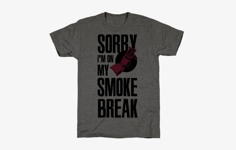 Sorry I'm On My Smoke Break Mens T-shirt - American Family, transparent png #3870437