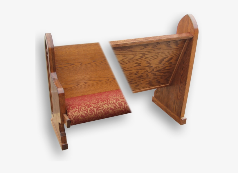 Hand Crafted Church Pews, American Custom Tables & - Church Pew Furniture, transparent png #3870632