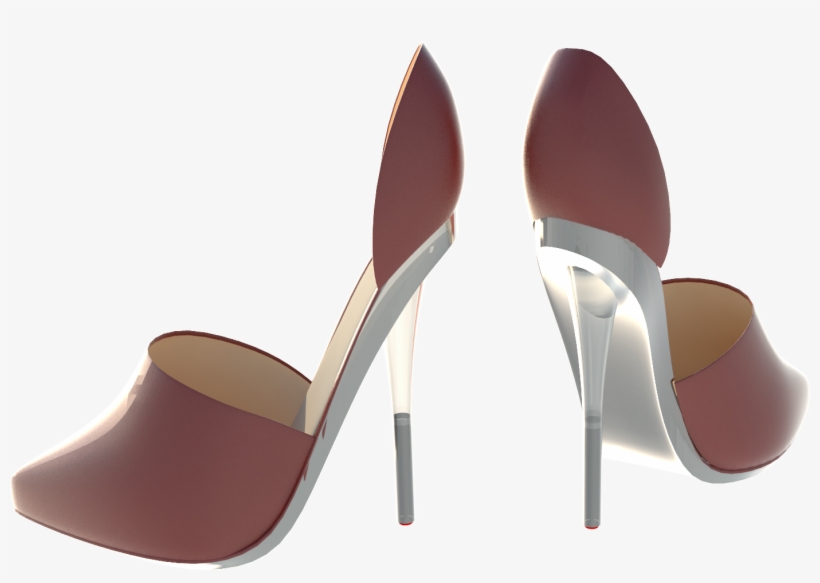 The Stiletto Condom Is Interchangeable So It Can Be - Basic Pump, transparent png #3870662