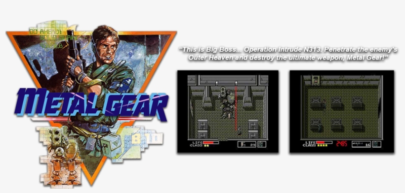 [ Img] Metal Gear - Metal Gear Nes, transparent png #3870752