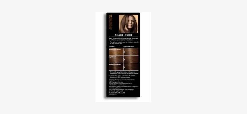 Detail - John Frieda Foam Hair Color 4pbn, transparent png #3870931
