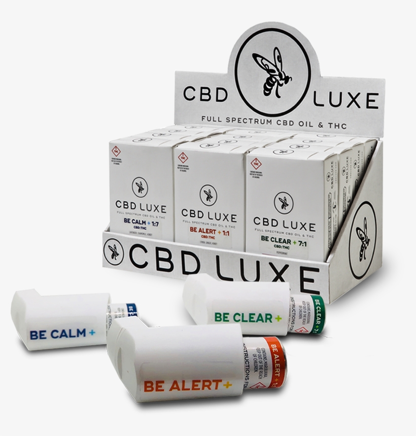 Cbdluxe Inhalers - Cannabidiol, transparent png #3871190
