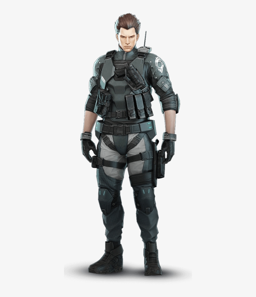 Frontline Medic - " - Ghost In The Shell First Assault Saito, transparent png #3871219