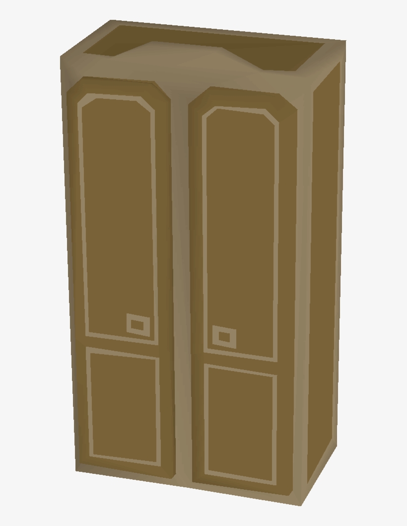 Teak Wardrobe Built - Home Door, transparent png #3871418