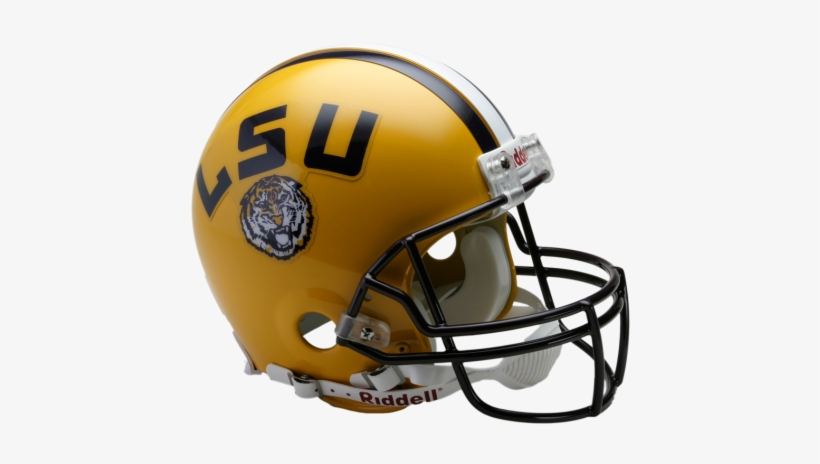 Lsu Tigers Full Size Authentic Proline Ncaa Helmet - Panthers Football Helmet, transparent png #3871458